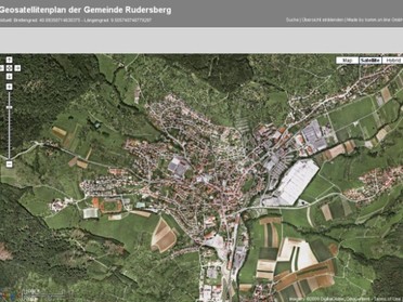 Screenshot Satellitenplan